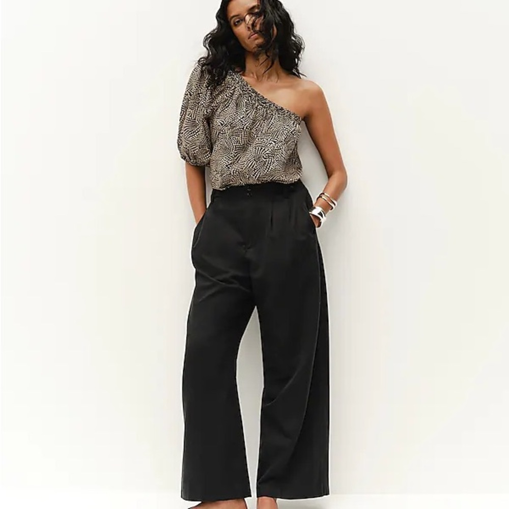 NWT Madewell The Harlow Wide-Leg Pant Size 6